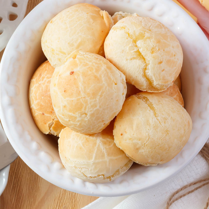 Pan de queso. Cocina brasileña para niños